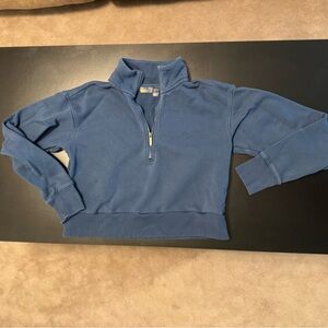 Zella Cropped Quarter Zip